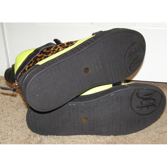 NEW Paolo Conte Leather Ponyhair Sneakers sz 8 HOT - Picture 8 of 8